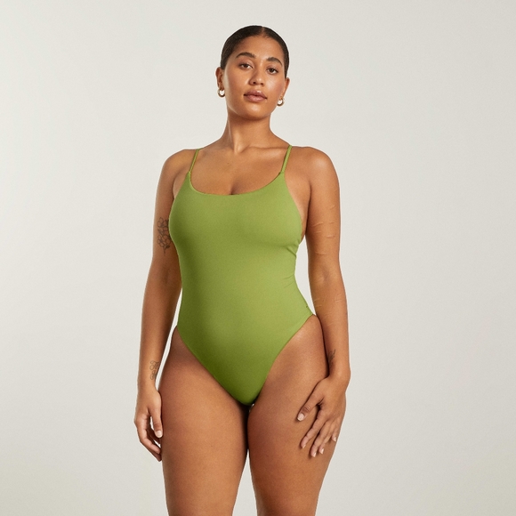 Everlane Other - Everlane NWT Swimsuit Women's Green The String Renew One Piece Size LARGE